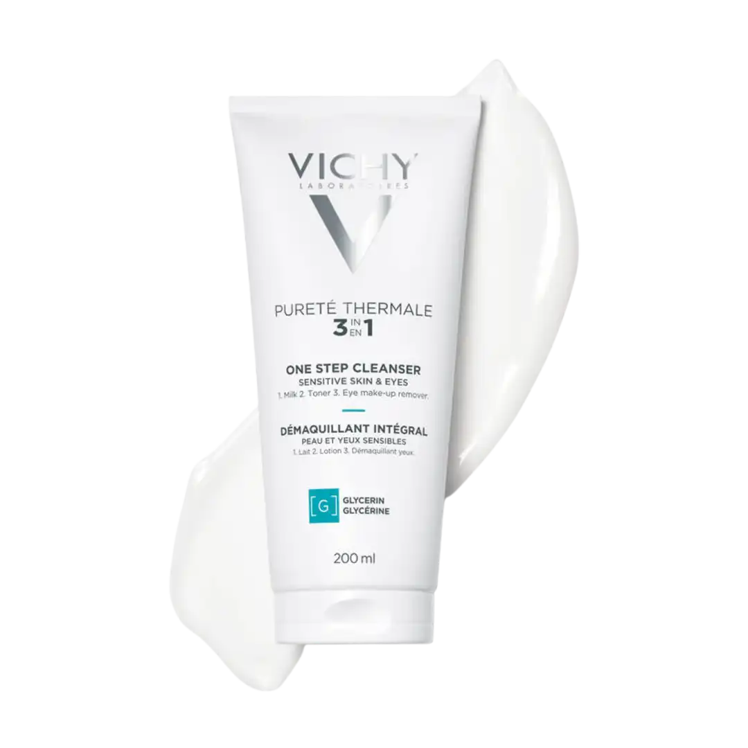 Vichy Purete Thermale 3-in-1 One Step Cleanser, 200ml