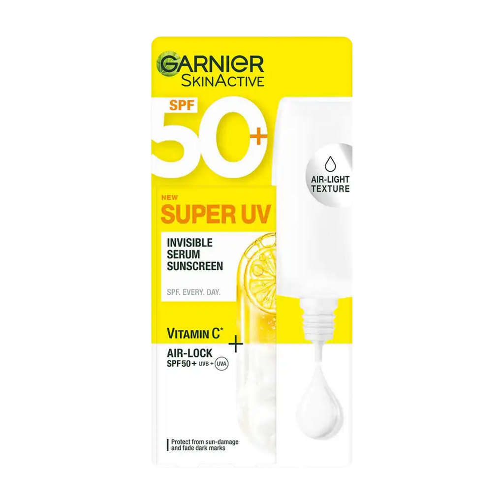 Garnier Super UV Invisible Serum Sunscreen, 30 ml