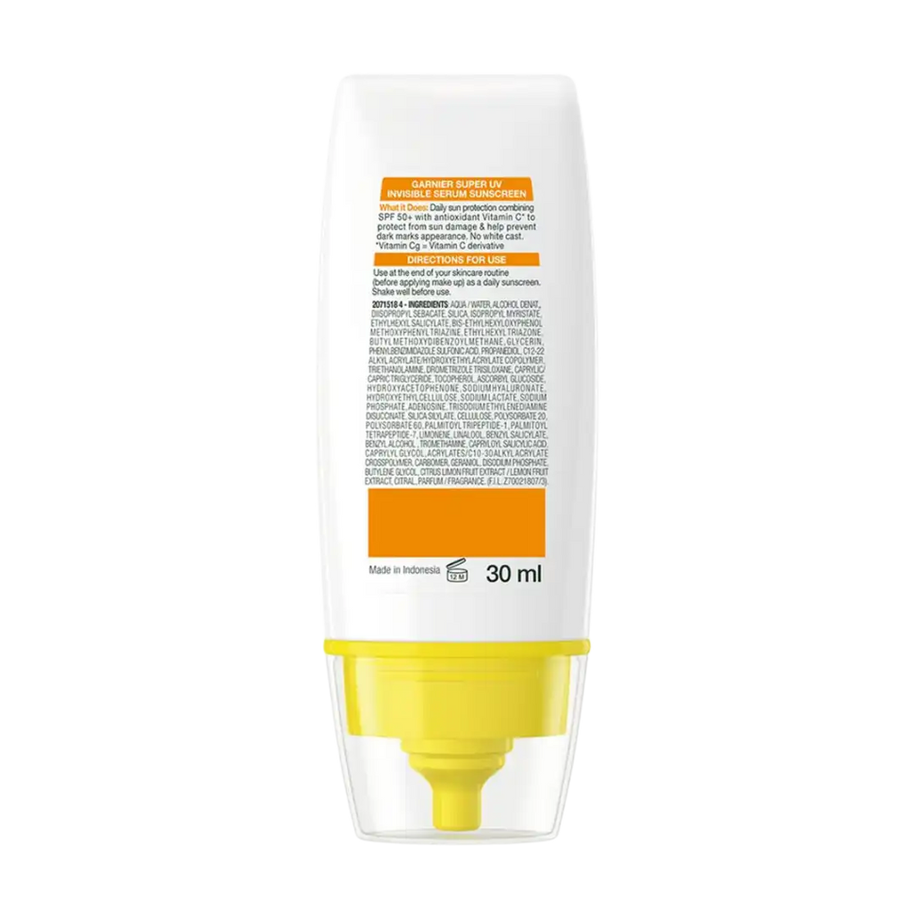 Garnier Super UV Invisible Serum Sunscreen, 30 ml