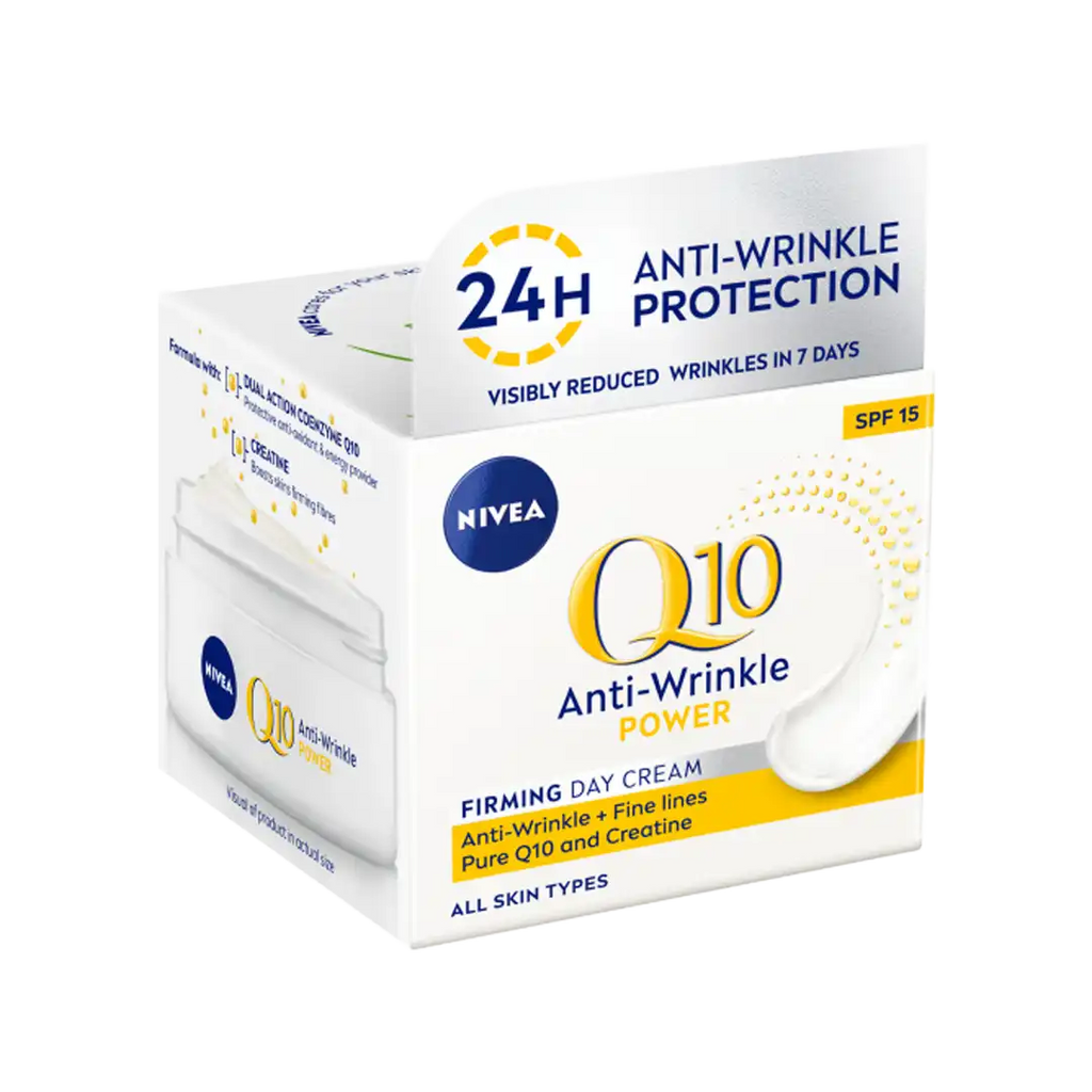 Nivea Q10 Plus Anti-Wrinkle Day Cream SPF15, 50ml