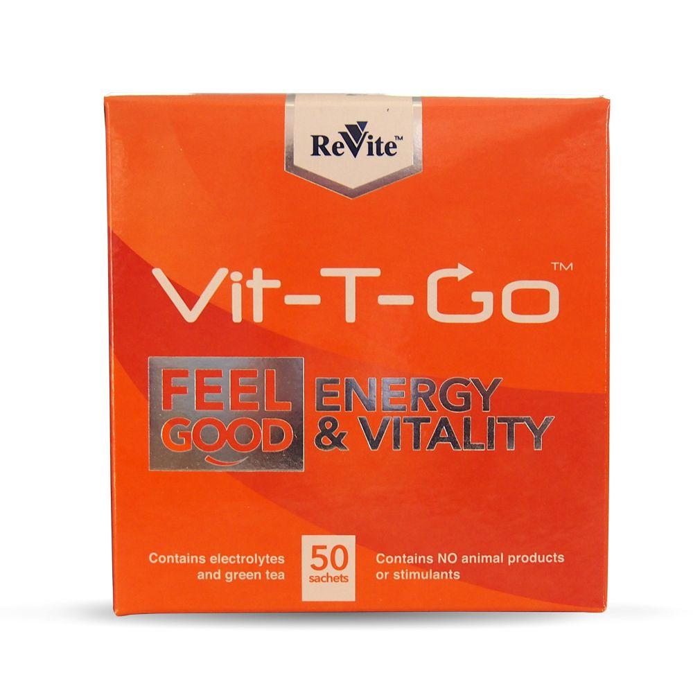 Revite Vit-T-Go Sachets, 50's