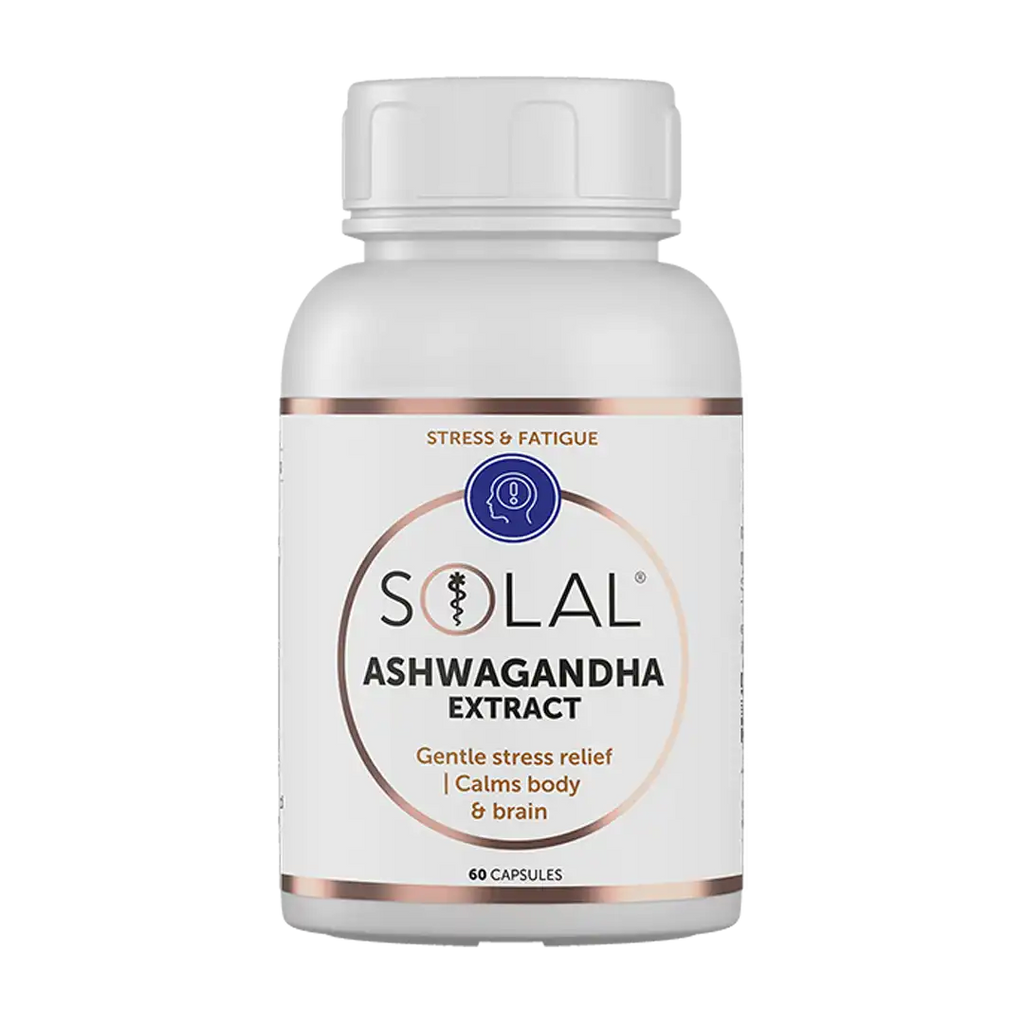 Solal Ashwagandha Extract Capsules, 60's