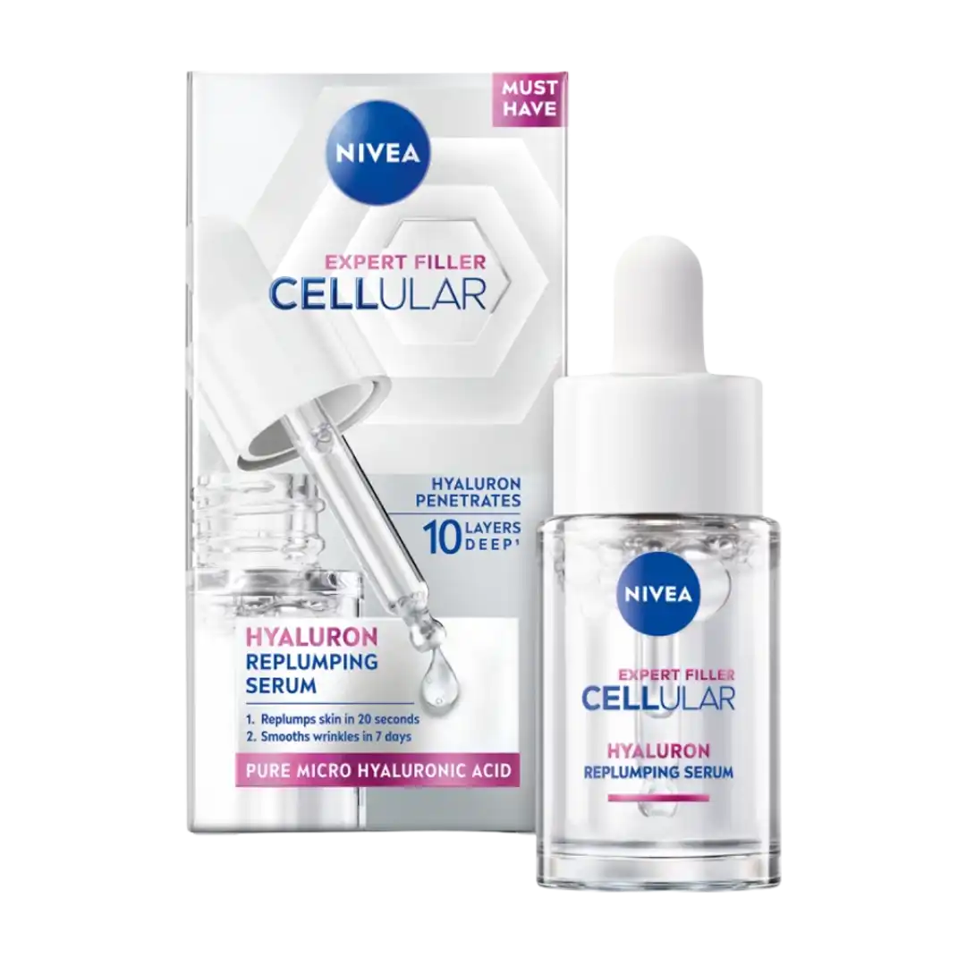 Nivea Expert Filler Cellular Hyaluron Volume Restore Serum, 30ml