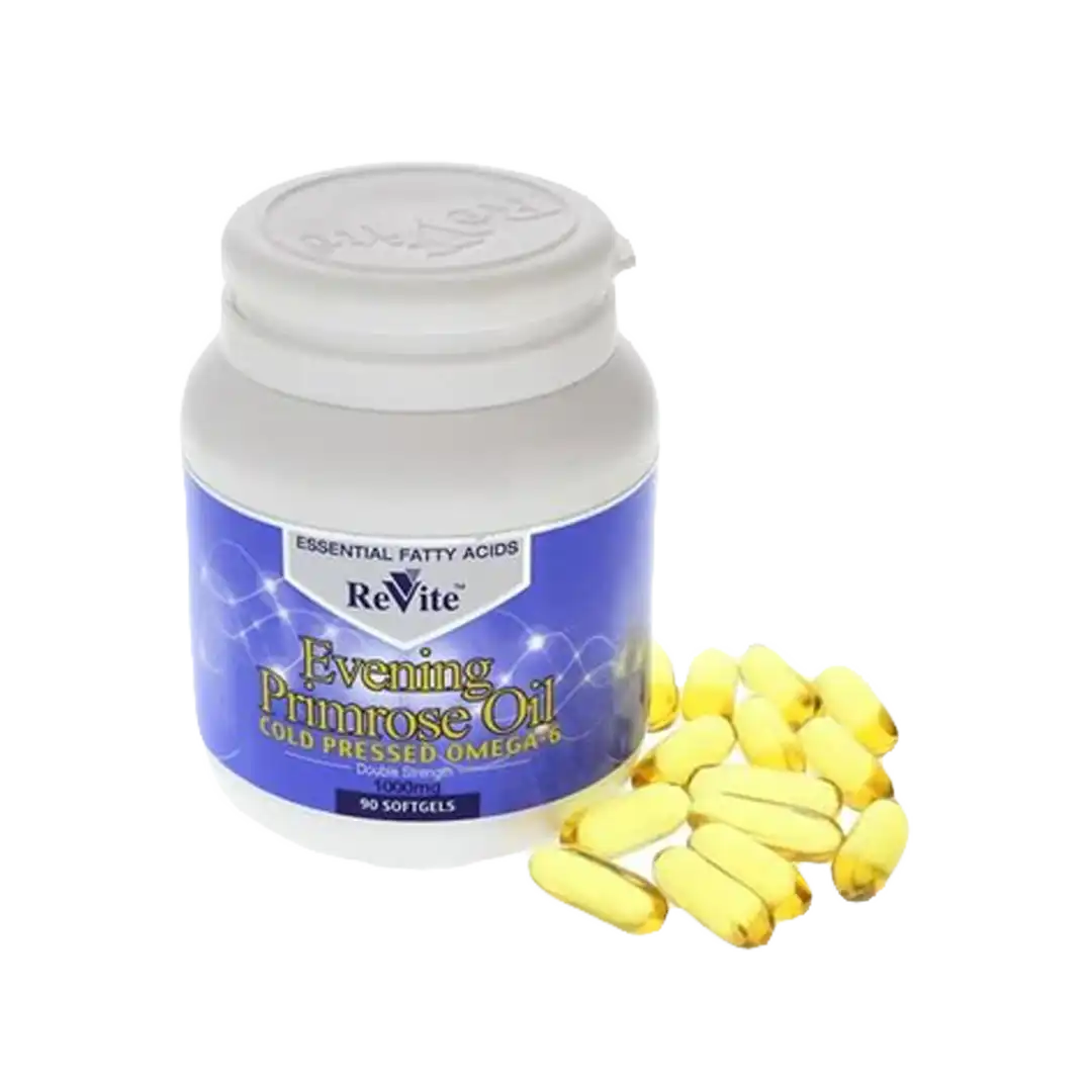 Revite Evening Primrose Oil 1000Mg, 90's