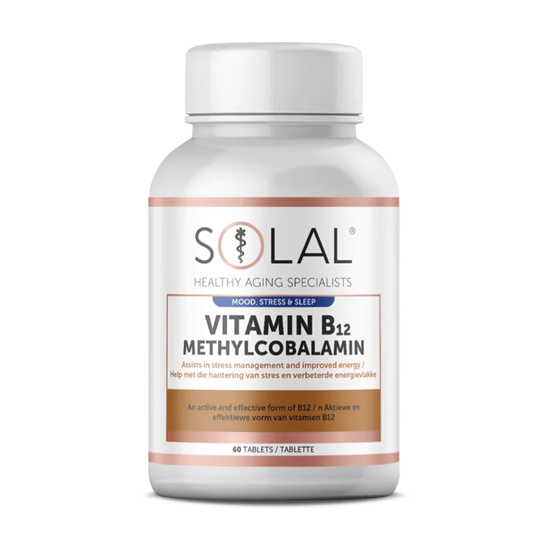 Solal Vitamin B12 Methylcobalamin Capsules, 60's
