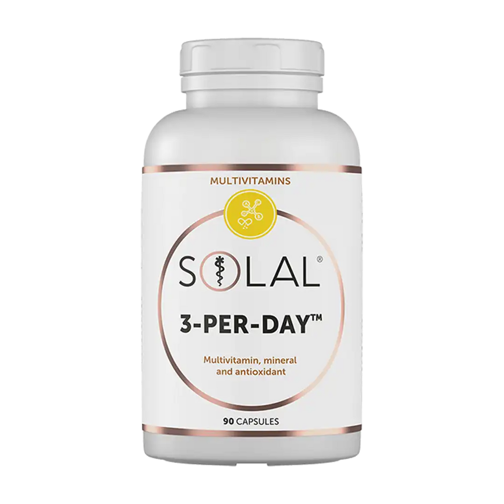 Solal Multivitamin 3-Per-Day Capsules, 90's
