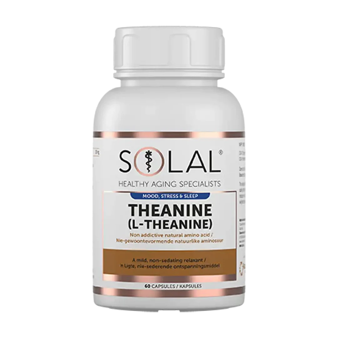 Solal Theanine (L-Theanine) 300mg Capsules, 60's