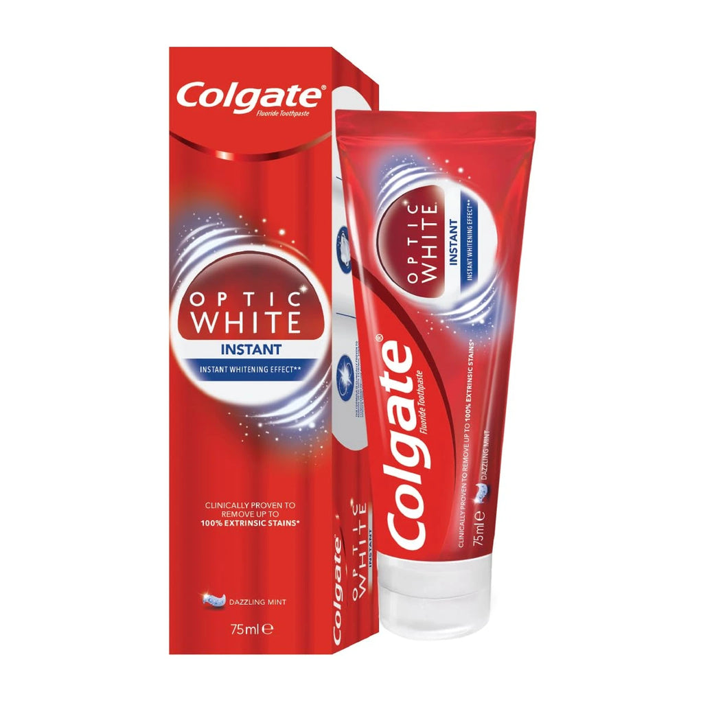 Colgate Optic White Toothpaste 75ml, Assorted