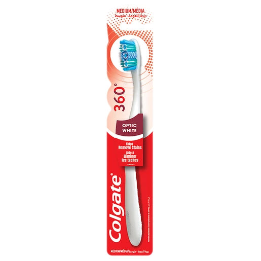 Colgate 360 Optic White Medium Toothbrush