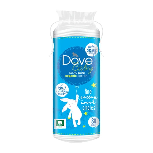 Dove Baby Cotton Circles, 80's