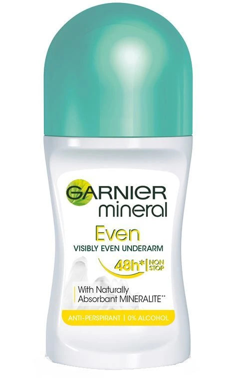 Garnier Women Roll-On Assorted, 50ml