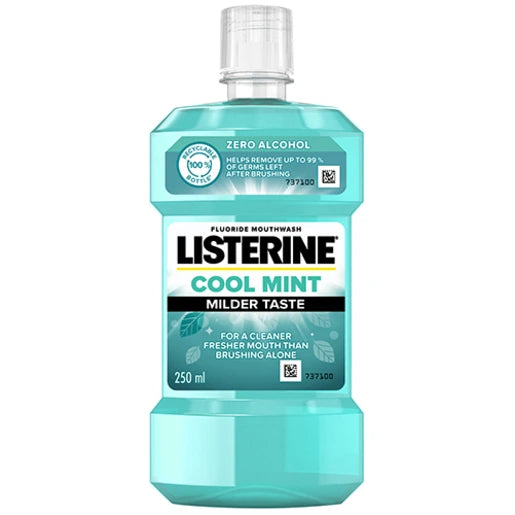 Listerine Mouthwash 250ml, Assorted