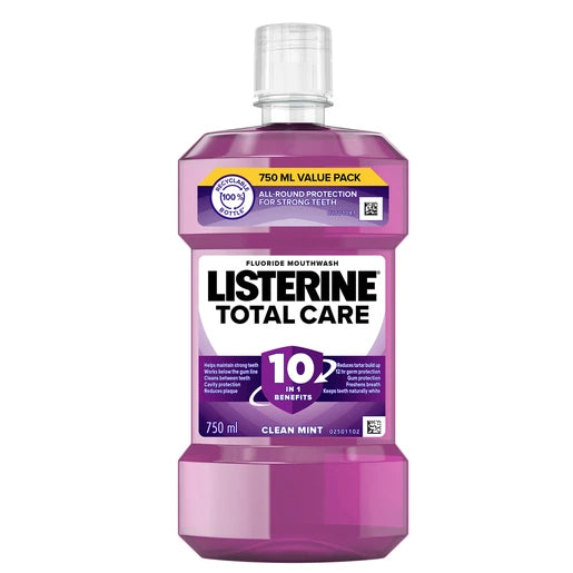 Listerine Total Care Mouthwash, 750ml
