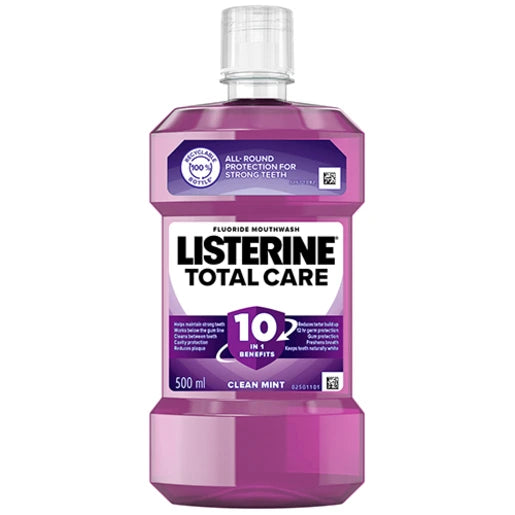 Listerine Mouthwash 500ml, Assorted