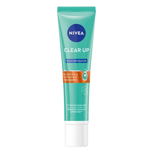 Nivea Clear Up Night Exfoliator, 40ml
