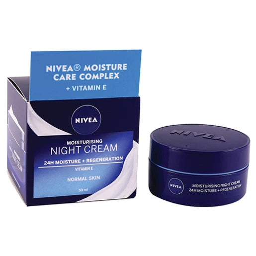 Nivea Visage Moisturising Night Cream, 50ml