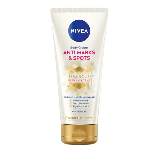 Nivea Luminous 630 Body Cream Anti Marks Spots, 200ml