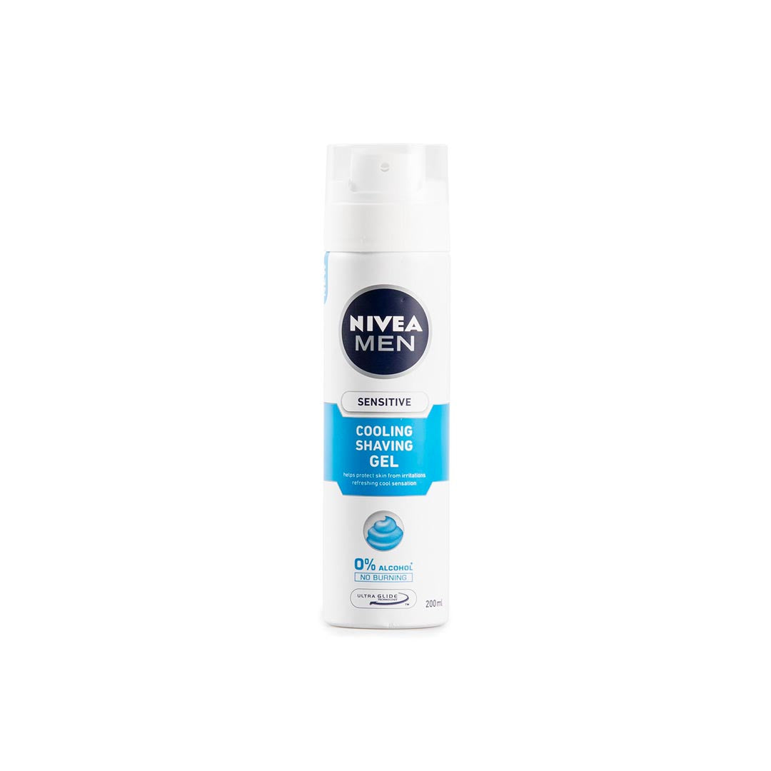 Nivea Men Sensitive Cooling Shaving Gel, 200ml